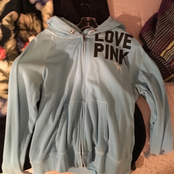 Pink hoodie