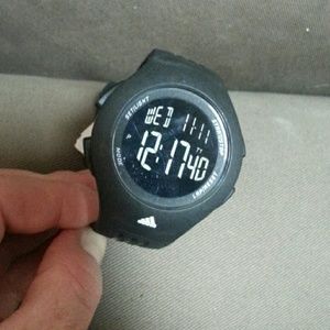 Adidas sport watch. Big face mens new with tags