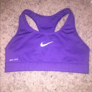 Nike Pro DRI-FIT SPORTS BRA PURPLE
