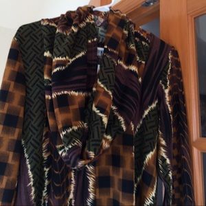 Cowl neck top