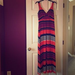 Multicolored maxi dress