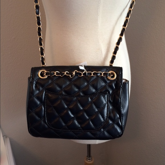 LAST ONE!! Black quilted shoulder bag - Picture 3 of 3