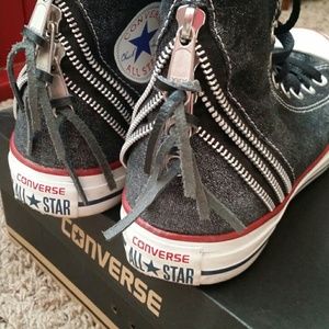Converse CT Tri Zip Hi black ~womens