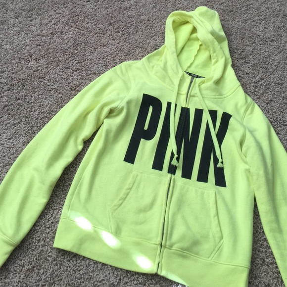 PINK Victoria's Secret Tops - Size Small Cowl Neck Bright Neon!