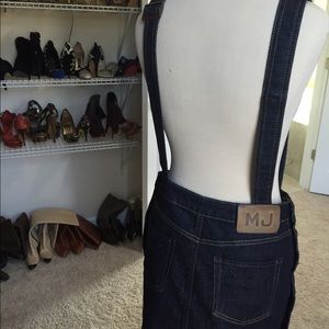 Marc by Marc Jacobs denim overall dress