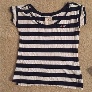 Blue and white striped t shirt!
