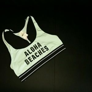 Victorias secret PINK Yoga top Aloha Beaches