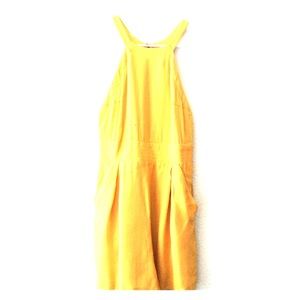 Yellow Rayon Romper