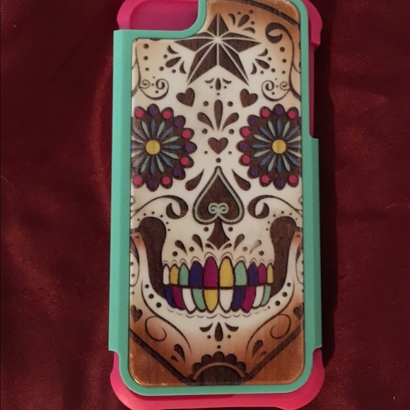 Sugar skull iPhone 5 or 5s case
