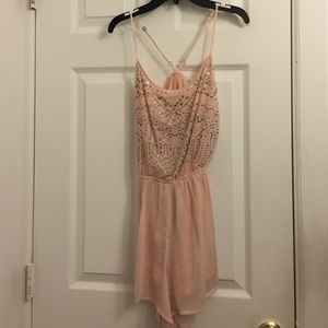 Pink romper