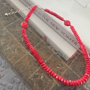 JAY KING RED SPONGE CORAL NECKLACE