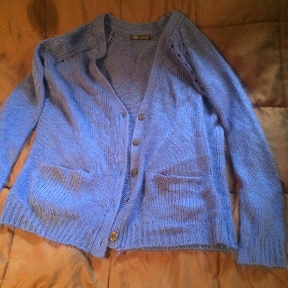 Blue sweater