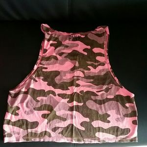 Victorias secret PINK camo top