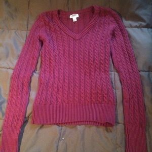 Red sweater
