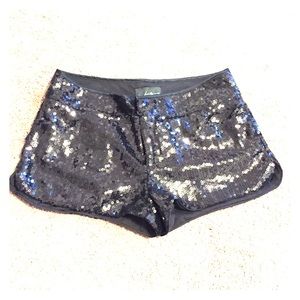 Sequence black shorts