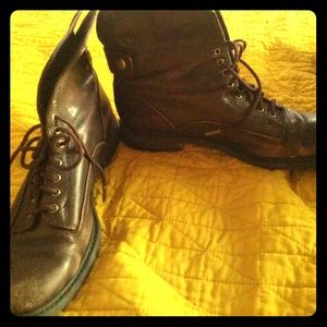 FINAL REDUCTION Lucky Brand Combat Boots