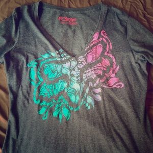 Fox Racing v-neck shirt