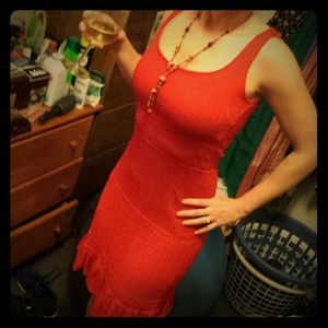 Boho hippy chic Elle sleeveless crochet maxi dress