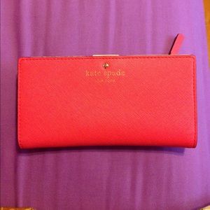 Kate Spade Mikas Pond Stacy Wallet HOT Rose