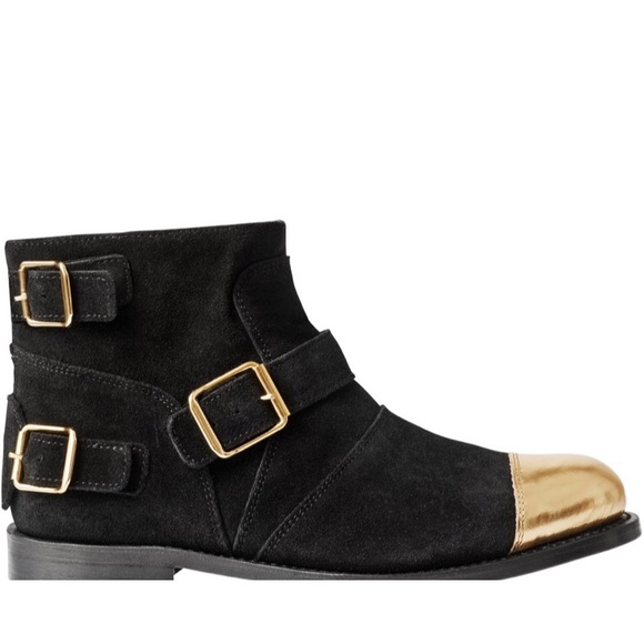 Balmain X H&M Suede Boots Size 8