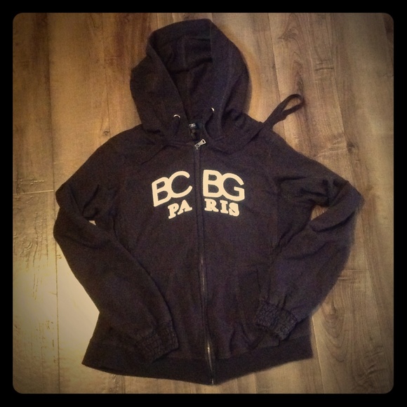 BCBG Paris Brown Hoodie! Like NEW!!