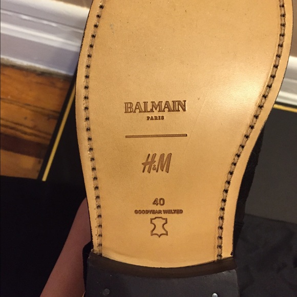 Host pick! Balmain x H&M Buckle Booties - Picture 4 of 4