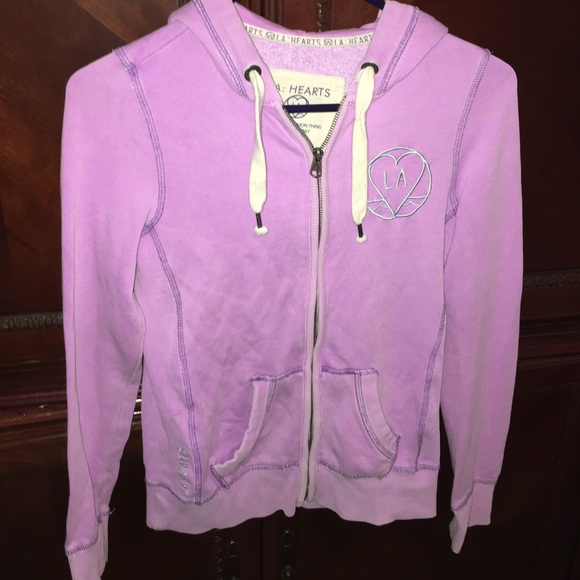 purple hoodie