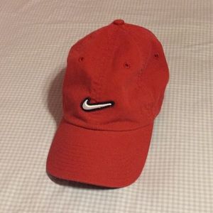 Red nike hat
