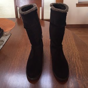 Stuart Weitzman fuzzy boots...super nice