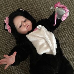 Baby Halloween Costume "Ity Bitty Kitty" 6-12m
