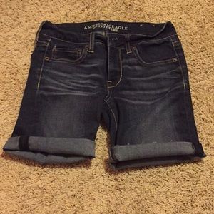 MIDI blue american eagle shorts