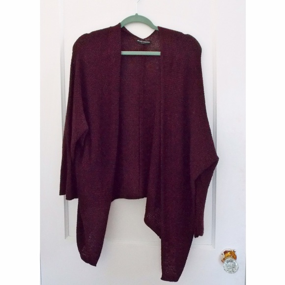NWOT Brandy Melville Maroon Caroline Cardigan