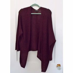 NWOT Brandy Melville Maroon Caroline Cardigan