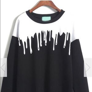Color block sweat shirt - BRAND NEW