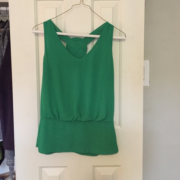 Emerald green top