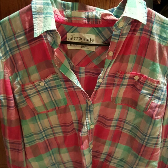 Aeropostale long sleeve button up