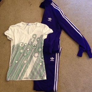 Adidas track suit
