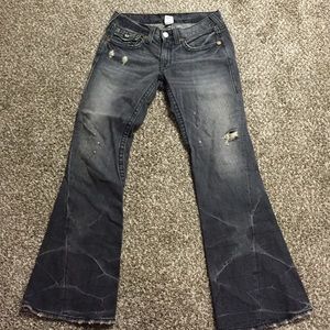 Men's true religion black jeans