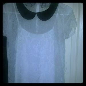 Heart & soul Lace bottom up the back