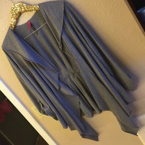 Gray light weight cotton Blazer