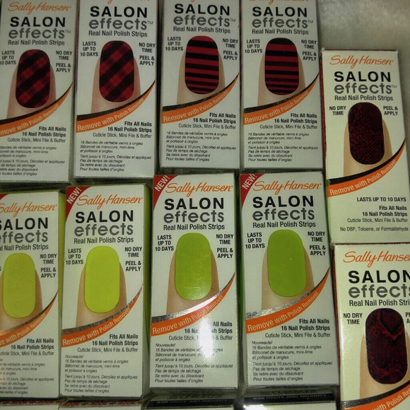 💋 SALE! 20 BOXES Sally Hansen Nail Polish Strips! - Picture 3 of 4