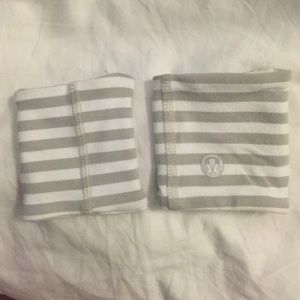 Lululemon sweat cuffs