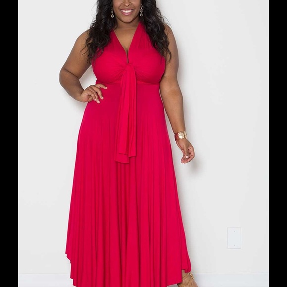 Peach Convertible Dress-Color shown N last picture