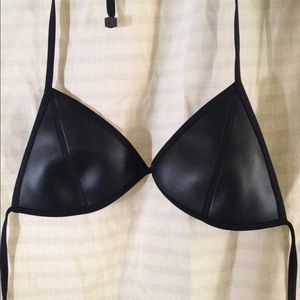 Authentic black Triangl top.