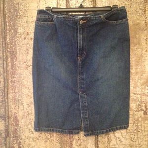 Old Navy jean skirt