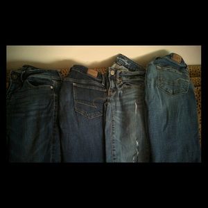 🚫SOLD🚫Lot American Eagle Jeans size 00 regular
