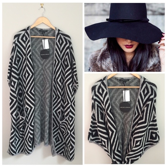 Harlowe & Graham Sweaters - 🍾LAST CHANCE🍾 ✨EDITOR PICK🎉HP Aztec Poncho