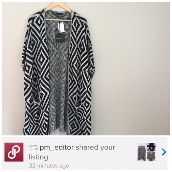 🍾LAST CHANCE🍾 ✨EDITOR PICK🎉HP Aztec Poncho - Picture 4 of 4