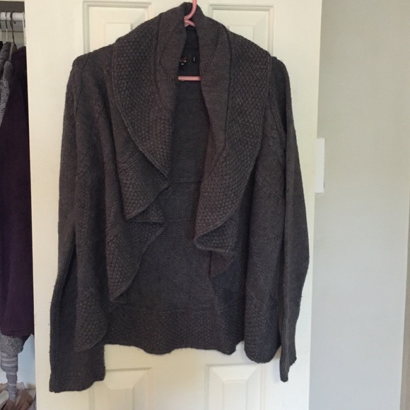 Open sweater