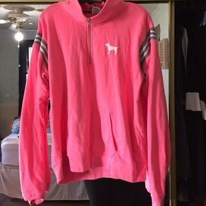 Half zip VS pink